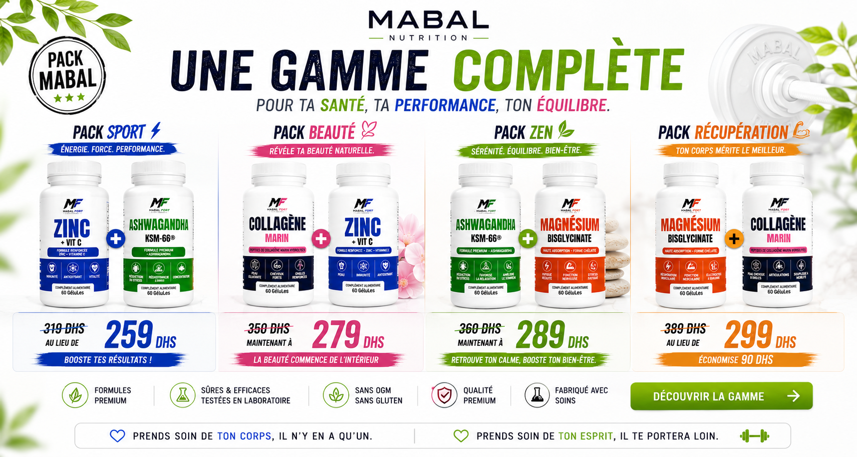 MABAL FORT - Compléments alimentaires