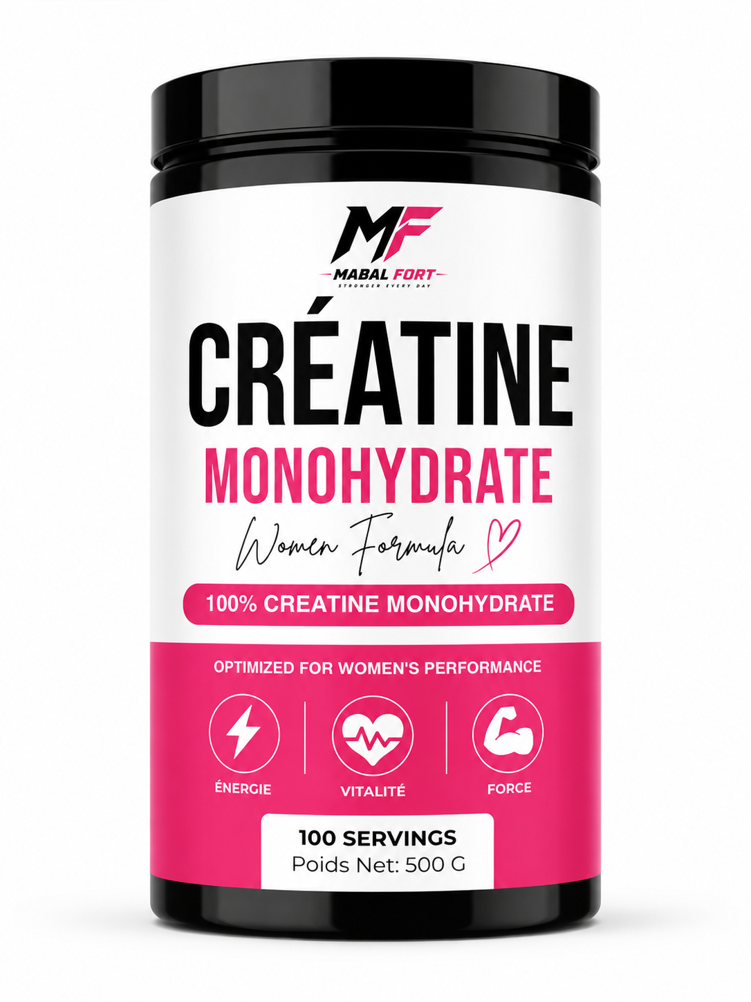 CRÉATINE MONOHYDRATE WOMEN 500 G