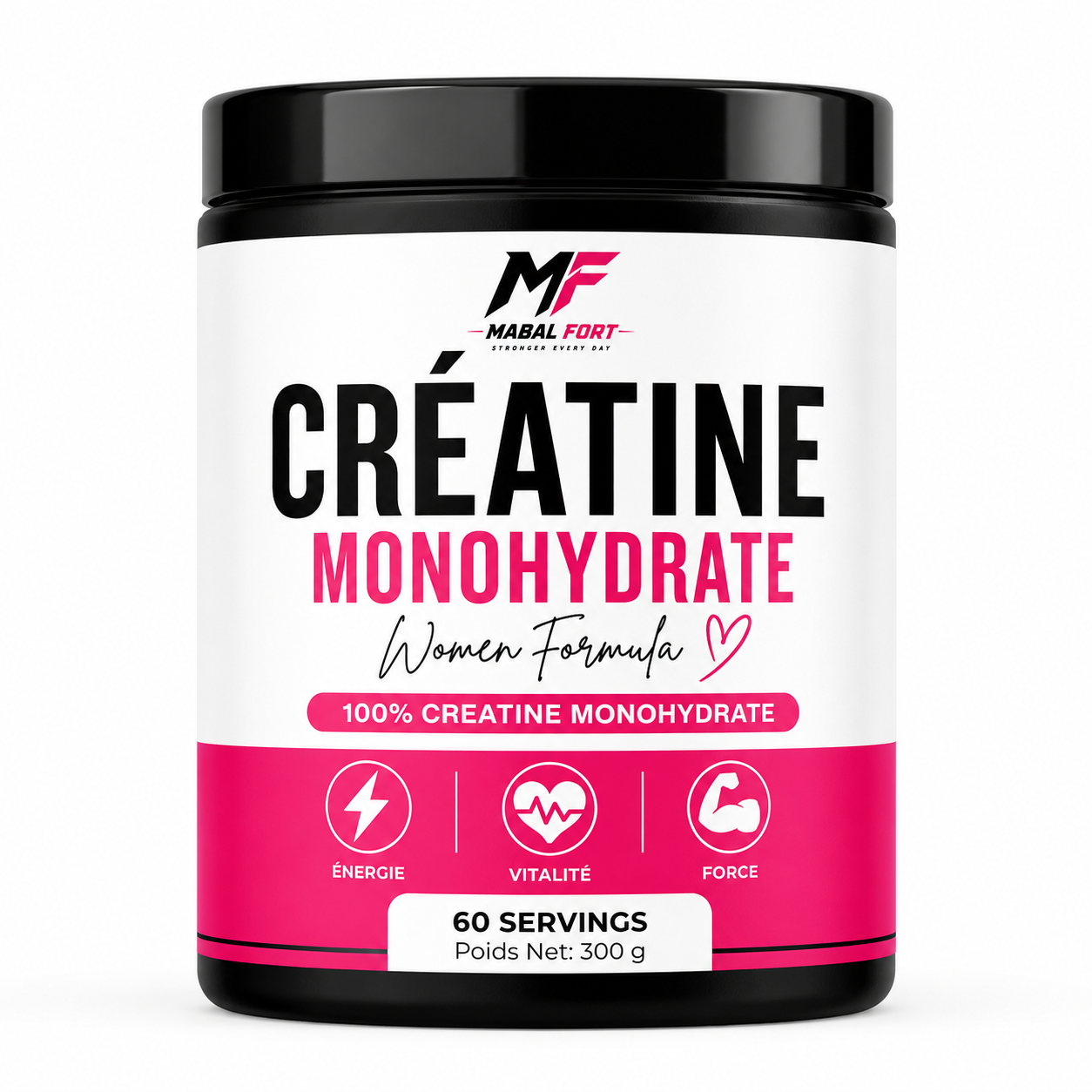 CRÉATINE MONOHYDRATE WOMEN FORMULA 300 G