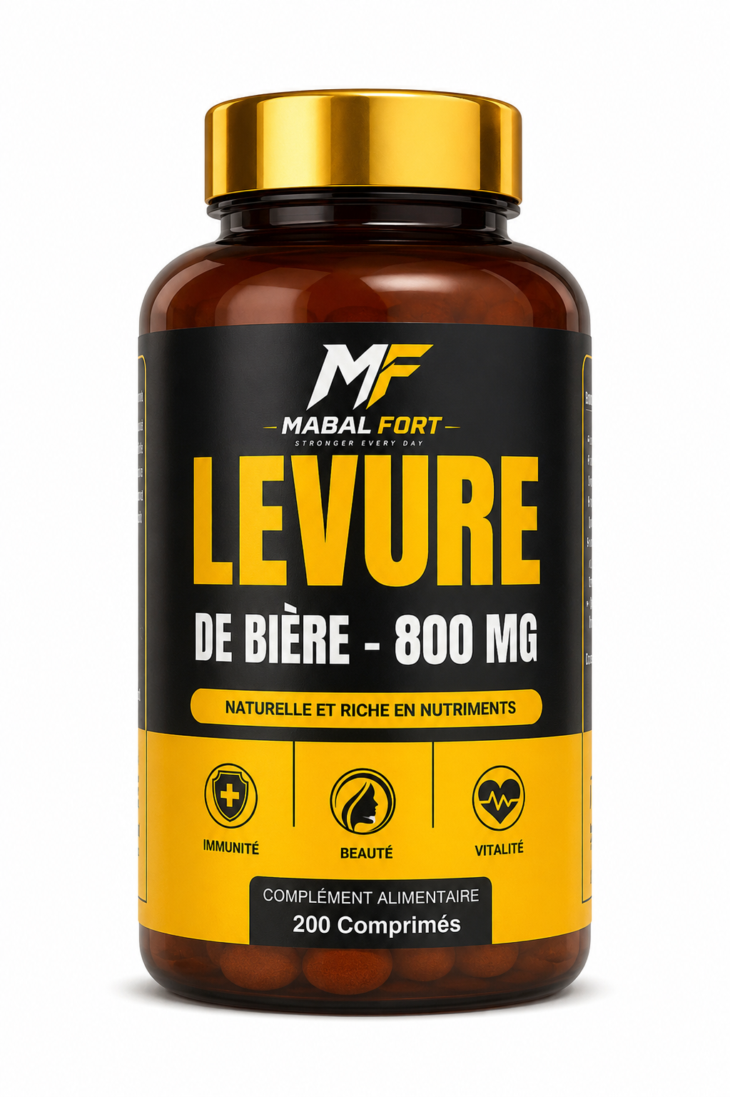 LEVURE DE BIÈRE 800 MG